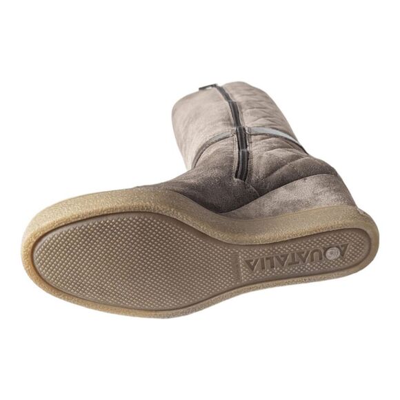 AQUATALIA Callie Faux-Shearling Wedge Boot Size 7.5 - Picture 9 of 11